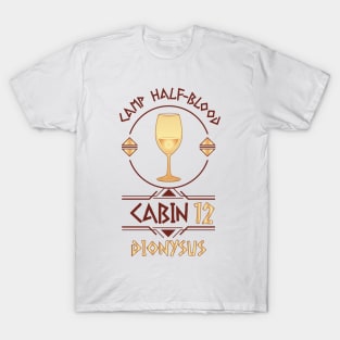 Cabin #12 in Camp Half Blood, Child of Dionysus – Percy Jackson inspired design T-Shirt